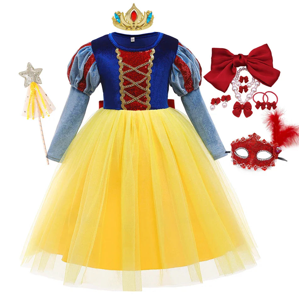 Sophia Enchanting Princess Dress for Children - Magical Cosplay Outfit for Parties