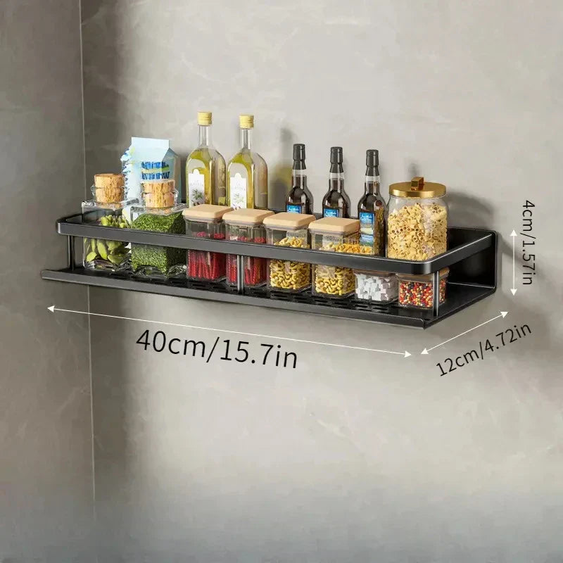 Modern Black Kitchen Shelf – MetroRack