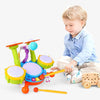 Interactive Learning Drum Set with Microphone for Toddlers – RhythmFun Mini