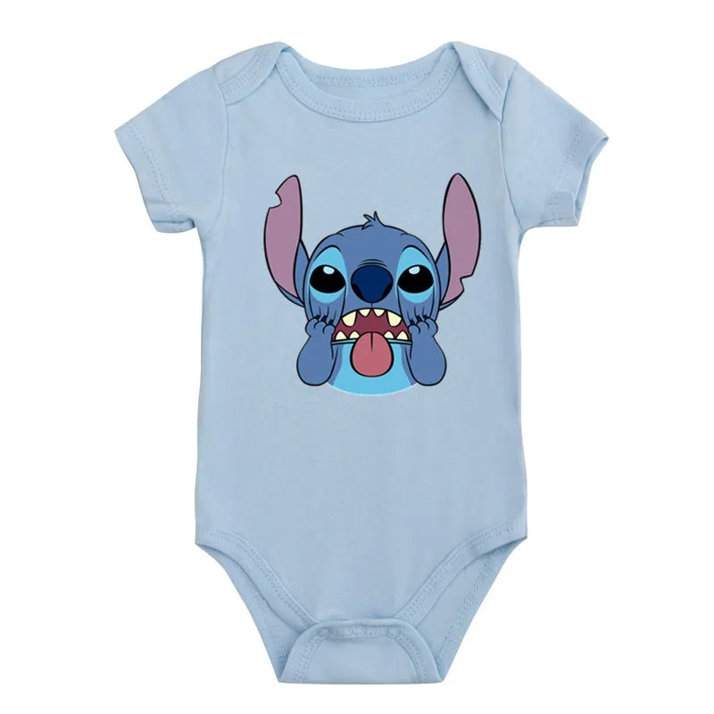 Stitch Baby Bodysuit - Cute and Comfortable for Boys and Girls