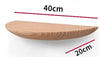 WoodVogue Semicircle Hanging Shelf | Premium wooden shelf for projector display & storage
