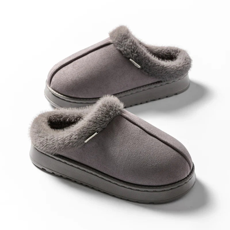 Ladies Fluffy Slippers Winter Warm | Slippers | Non-slip Indoor Slippers for Ladies & Men