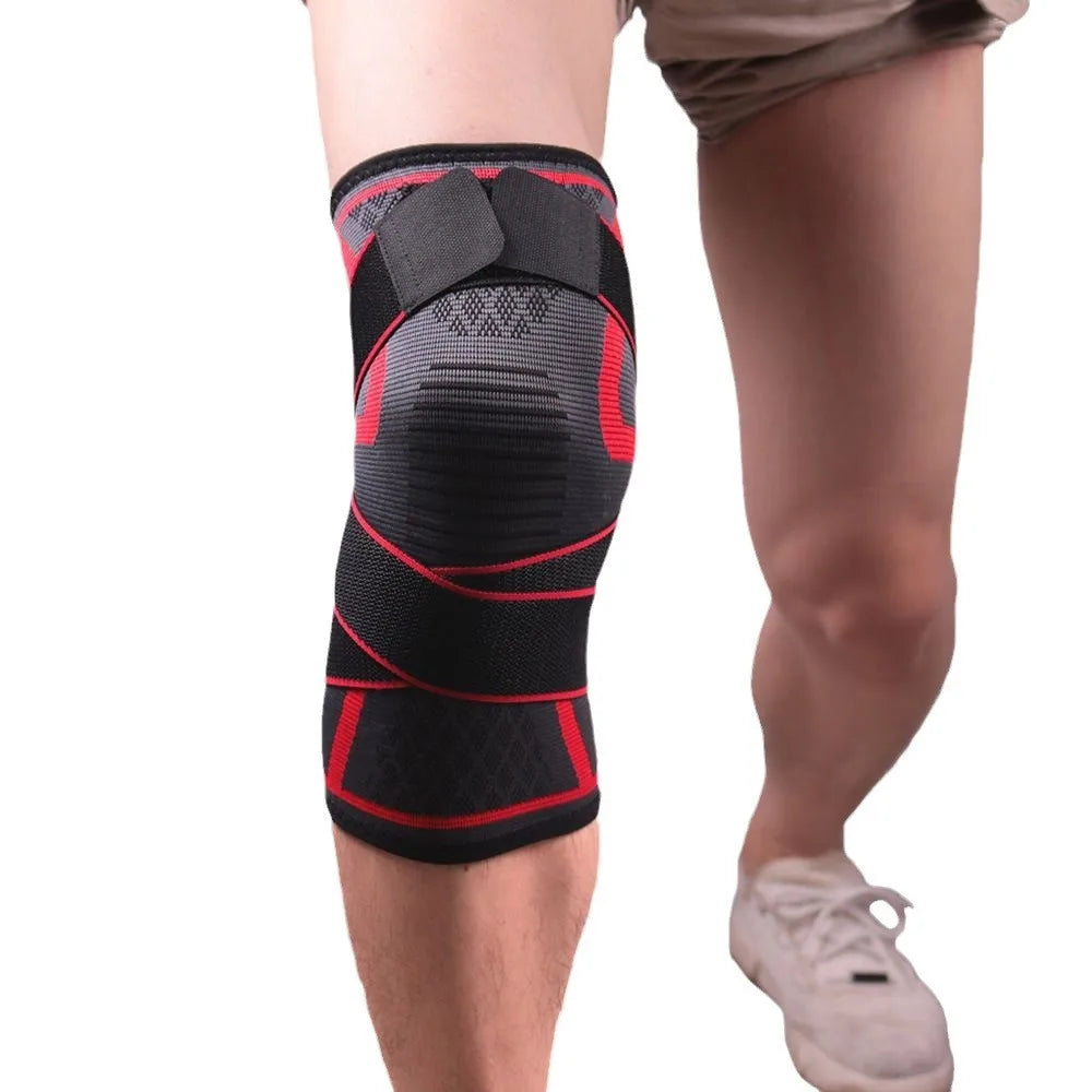 Nylon Knee Protector Sports Brace Compression | Knee Brace | Knee Support for Fitness, Running & Sports