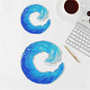 Glass Sculpture of an Ocean Wave – AquaWave