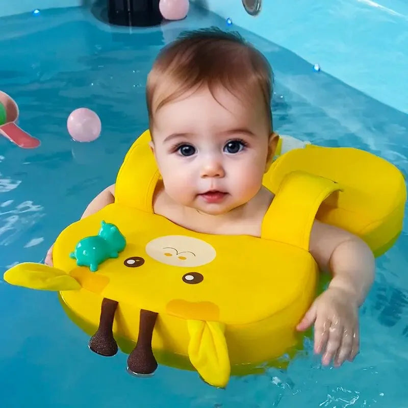 Non-Inflatable Baby Swim Float – Comfortable Buoyant Ring for Children Aged 6-36 Months
