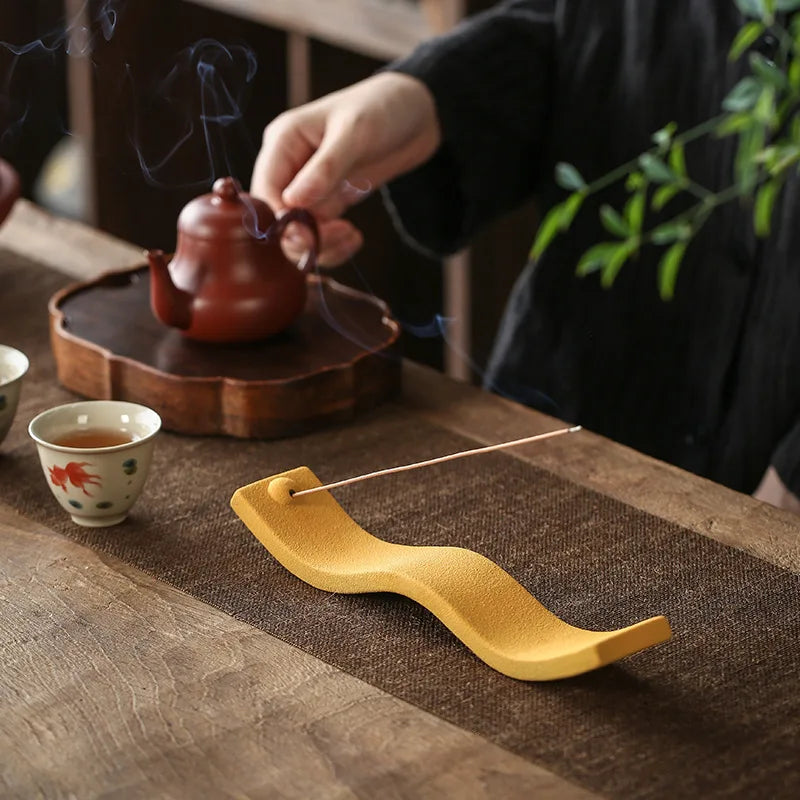 Ceramic Incense Stick Holder - ZenWave