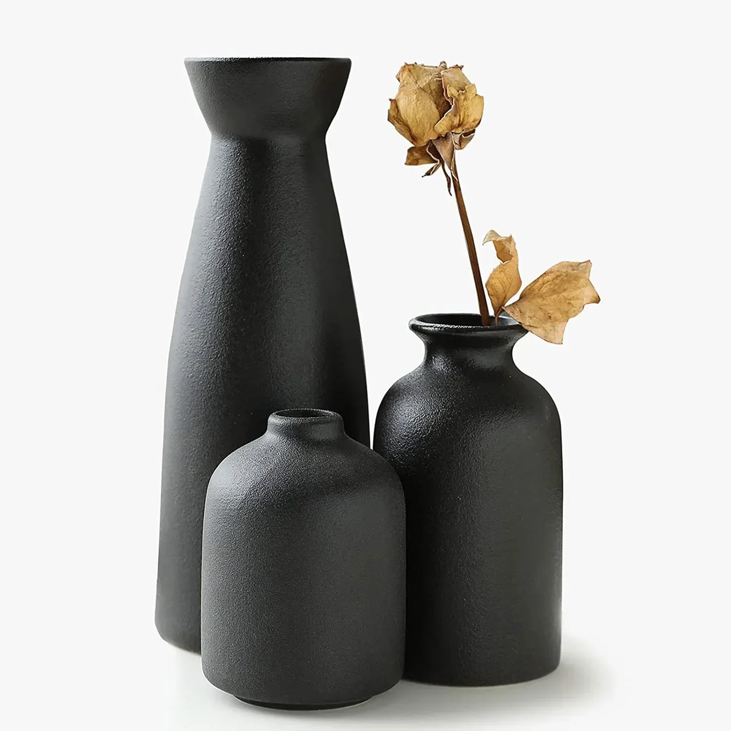 Minimalist Ceramic Vase Set - Timeless and Elegant