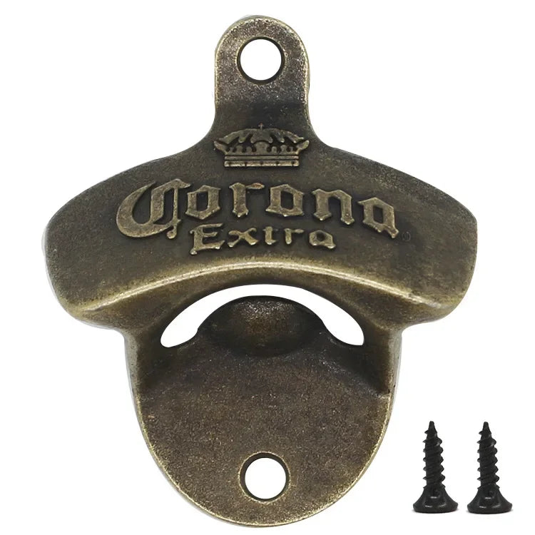 Vintage Wall Bottle Opener - Stylish and Durable