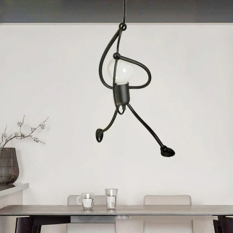 FunkyLight - Creative Pendant Lamp in the Shape of a Playful Figure