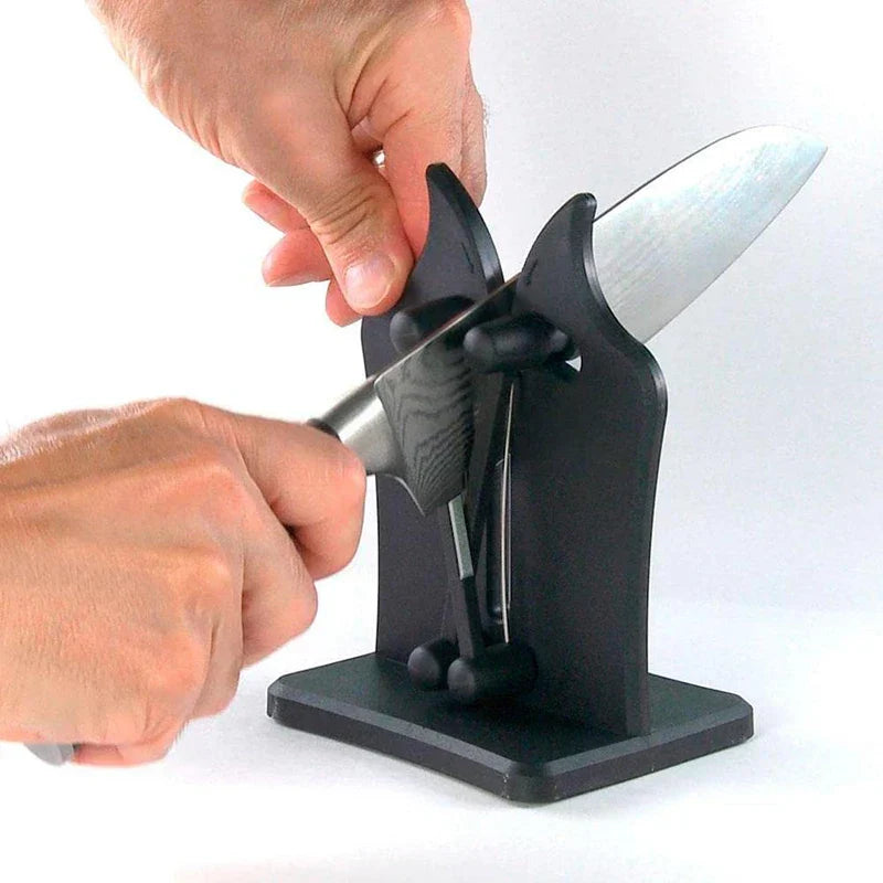 Triple-Action Knife Sharpener - SharpMaster Pro