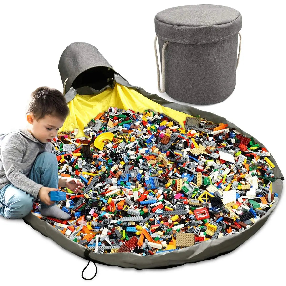LEGO Storage Bag and Play Mat - Spacious and Practical for Children