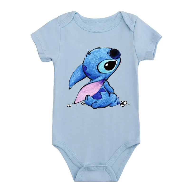 Stitch Baby Bodysuit - Cute and Comfortable for Boys and Girls