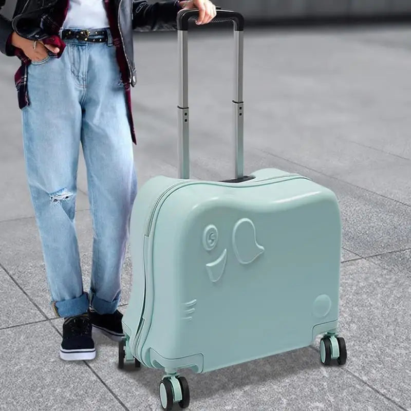 Kids' Suitcase Cartoon Elephant – Napoli