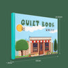 Interactive Toddler Learning Book with Velcro Activities and Storage Bag