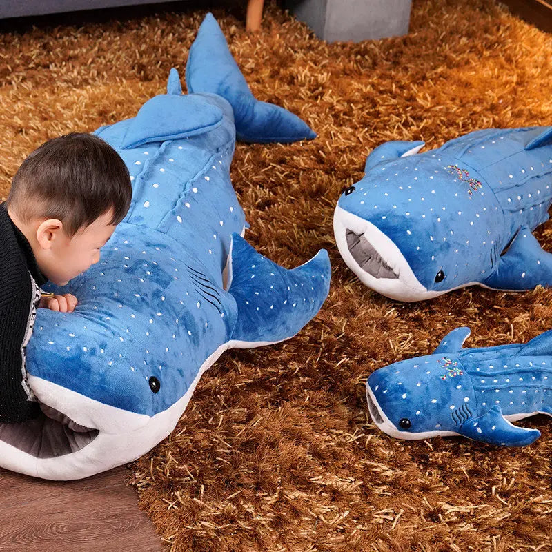 XXL Whale Shark Soft Toy made of Plush for Children & Adults – Lumo