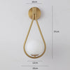 LumiSphere G9 LED Wall Lamp | Modern frosted glass wall sconce for bedrooms, balconies, and hallways