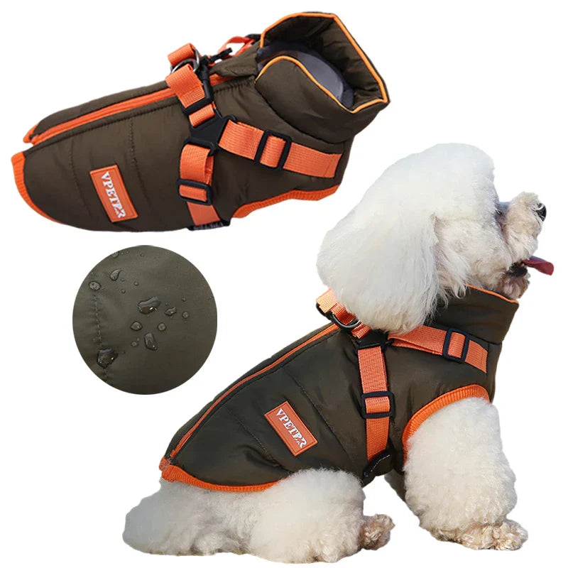 VivaPet Winter Coat | Waterproof dog coat with harness for chihuahuas, Yorkies and other small dogs
