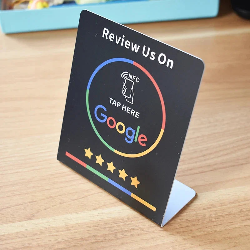 NFC Google Review Card - Simple Customer Feedback Collection
