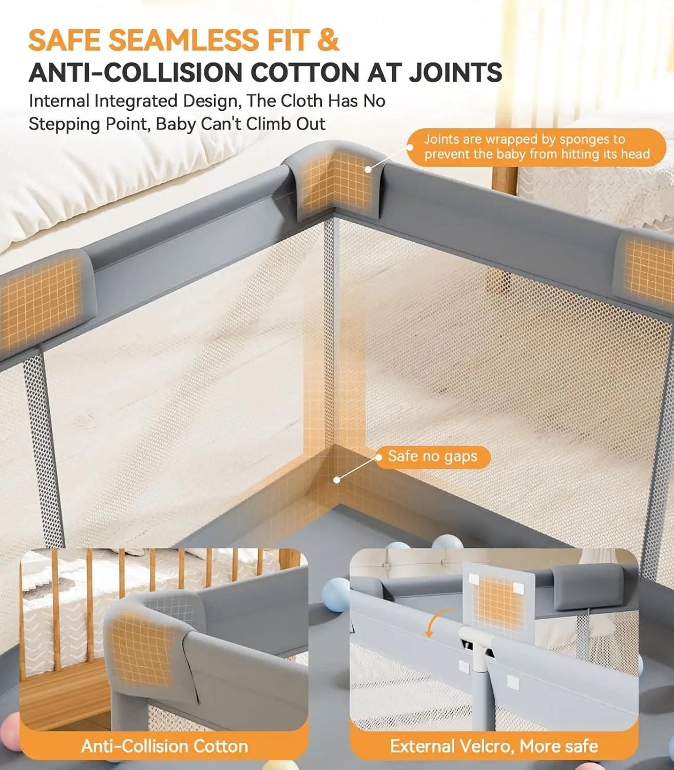 Complete Baby Play Environment – Stimulate Creativity and Motor Skills with Safe Play Elements