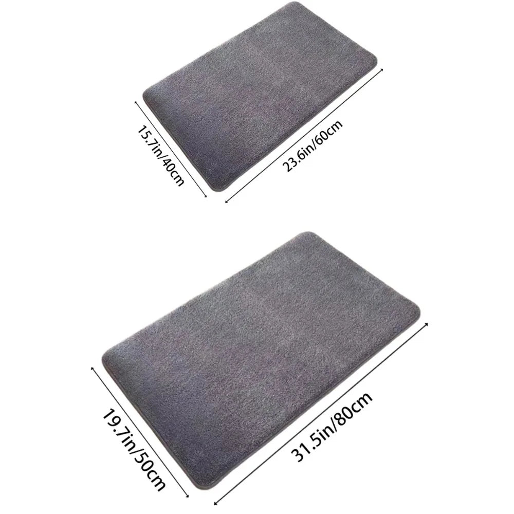EliteDry Comfort Mat | High-Absorption Memory Foam Bath Rug for Modern Bathrooms