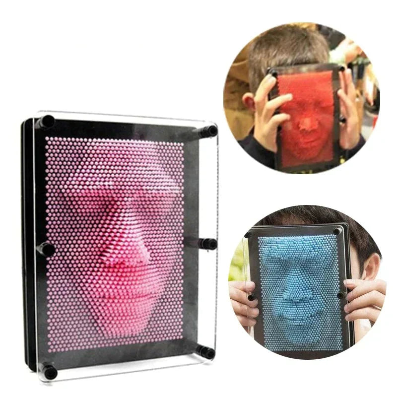 3D Pin Art Game for Children & Adults – Creative Finger Press Fun