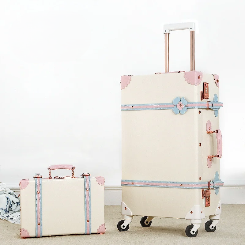 Retro Hard Shell Suitcase Set – Valencia