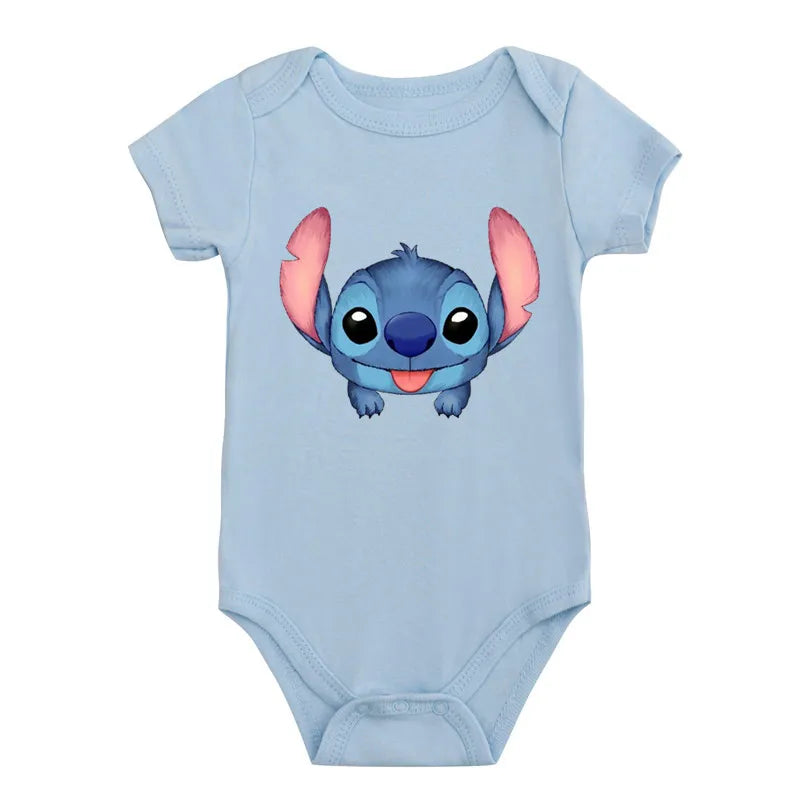 Stitch Baby Bodysuit - Cute and Comfortable for Boys and Girls