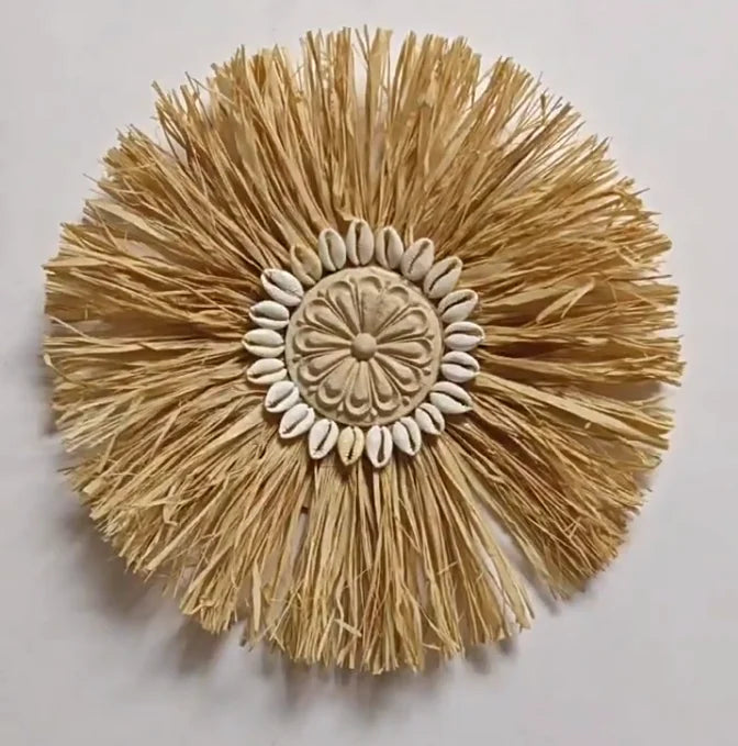 Boho Wall Decoration Raffia – Authentic and Atmospheric