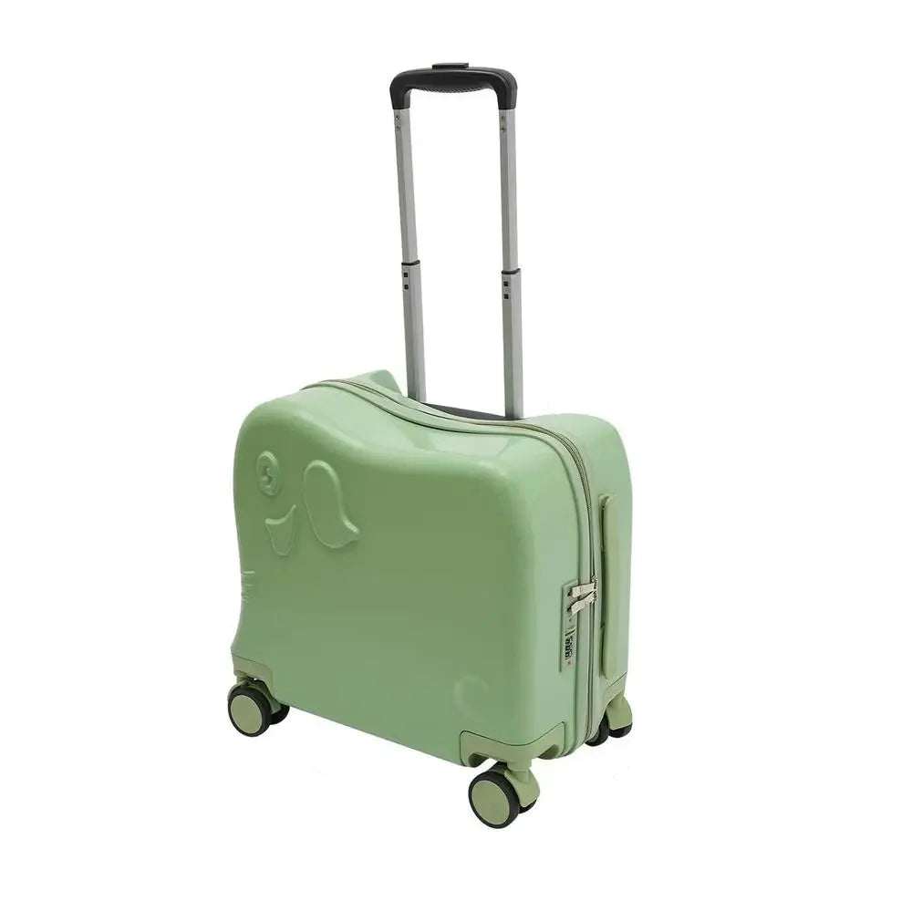 Kids' Suitcase Cartoon Elephant – Napoli