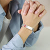 LifeSafe Medical Alert Bracelet | Customizable stainless steel ID bracelet for safety and style