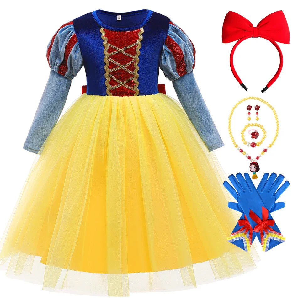 Sophia Enchanting Princess Dress for Children - Magical Cosplay Outfit for Parties