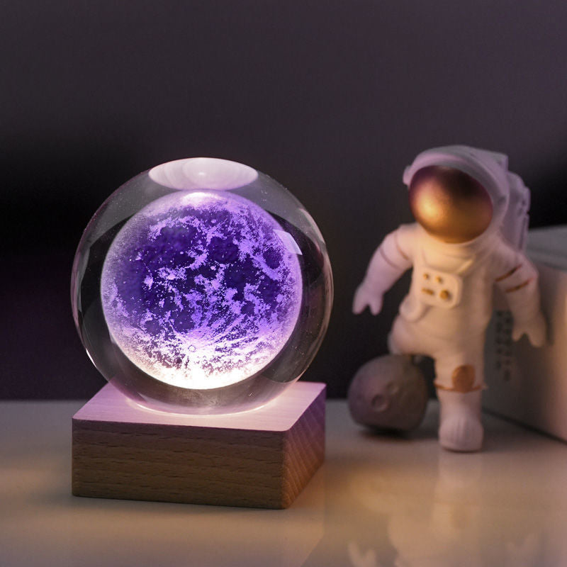 GalaxyGlow - 3D Crystal Universe Decor Lamp