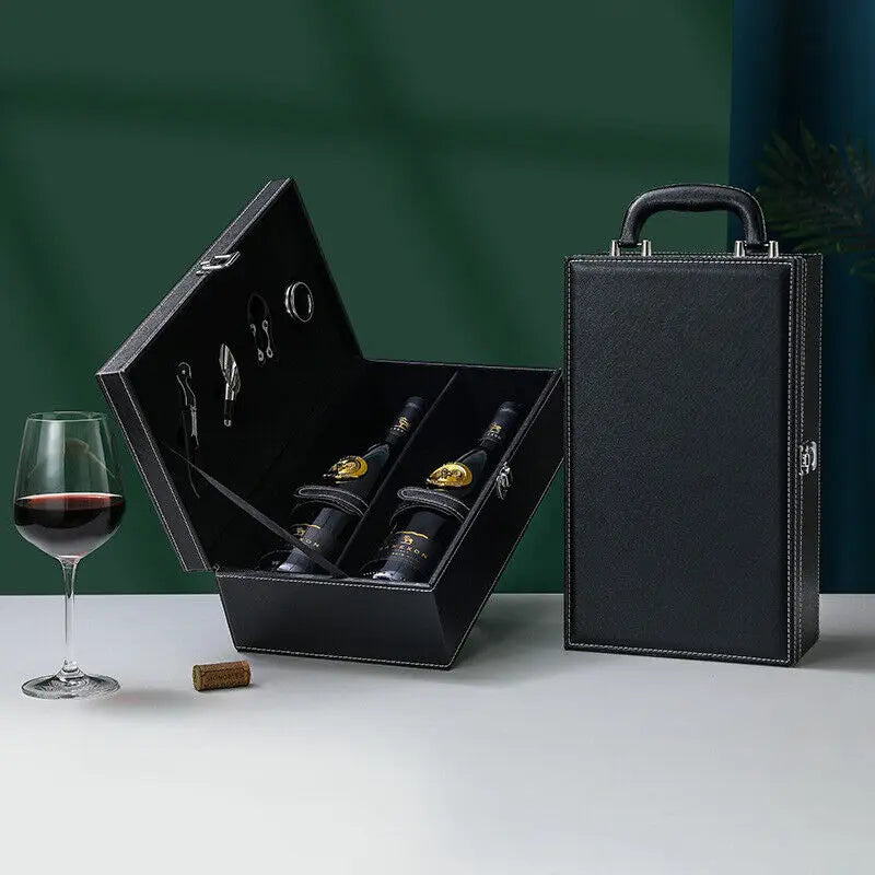 Luxury Wine Case - Stylish Storage for Wine and Accessories