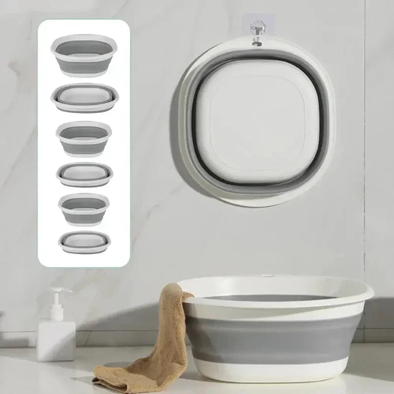 FlexSink Compact Wash Basin | Portable and Foldable Basin for Vegetables, Dishes, and Foot Soaking