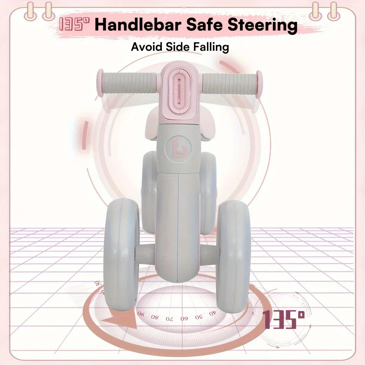 Cute Balance Bike for Babies - For Fun and Development