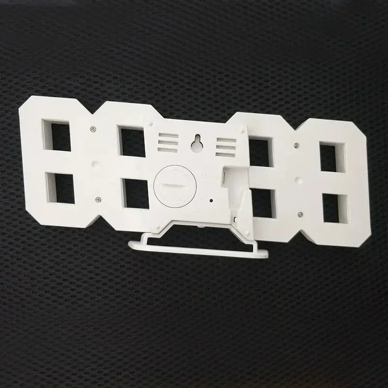 3D LED Digital Clock Illuminating Mode Wall Clock Multifunctional Creative USB Plug