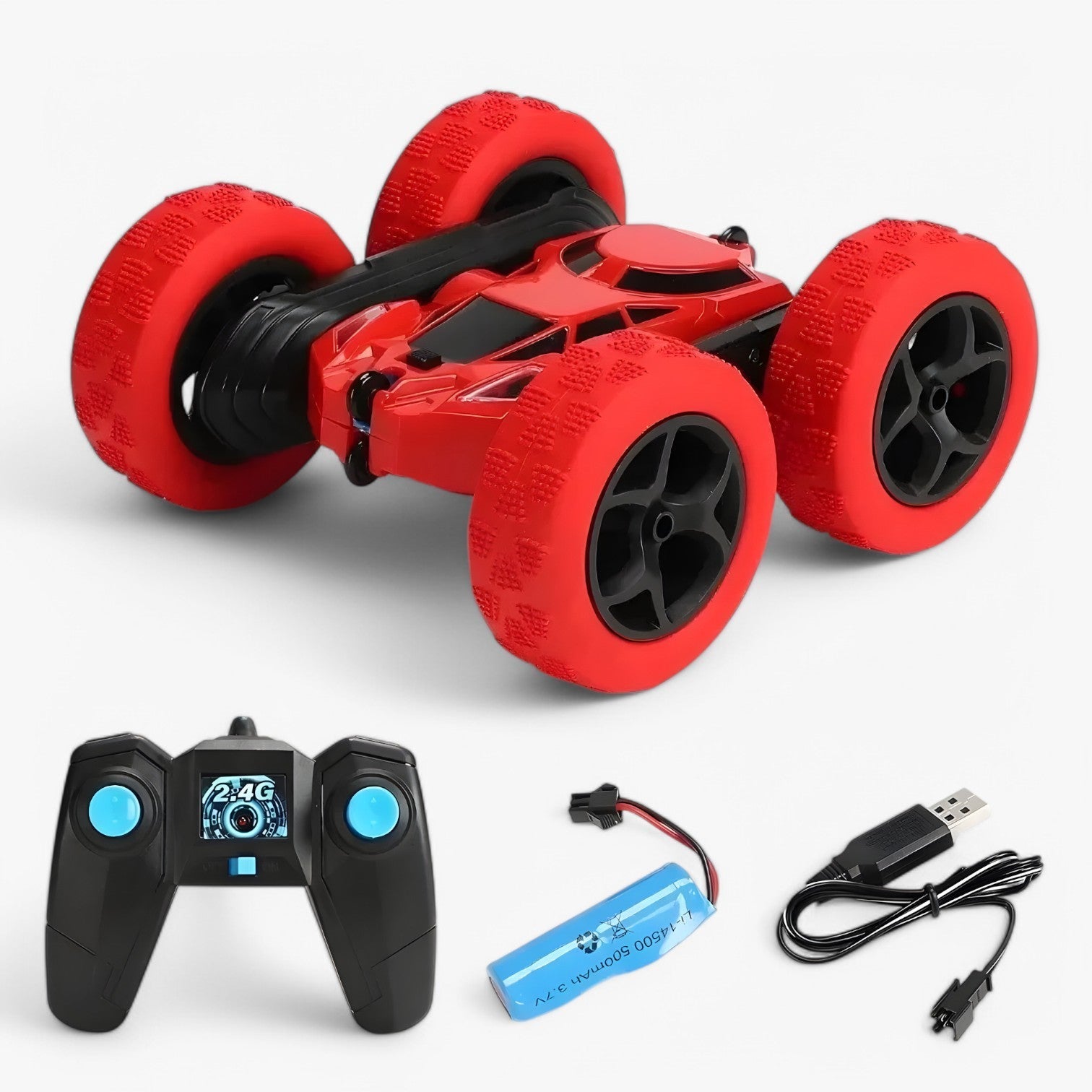 RC Stunt Vehicle with Flip Function & Off-Road Capability – FlipRacer X