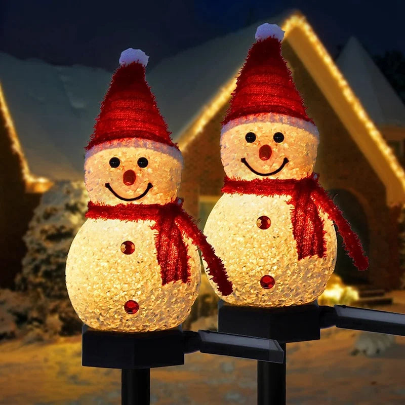 Christmas Snowman Lamps - Enchanting Lighting for a Festive Atmosphere