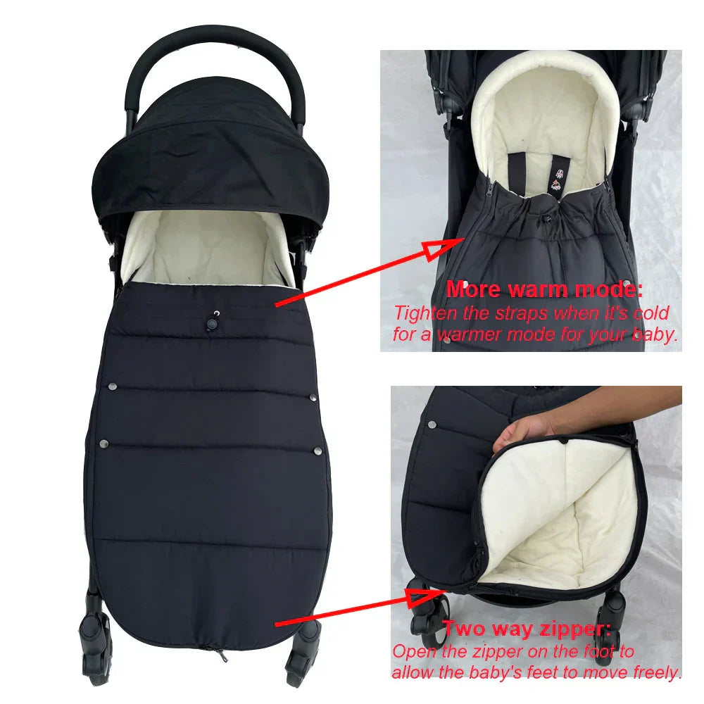 SnuggleRide - Warm Footmuff for Pushchair