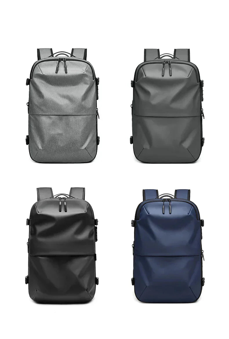 ElitePack Air Compression Backpack | 60L waterproof business and travel backpack with vacuum compression technology
