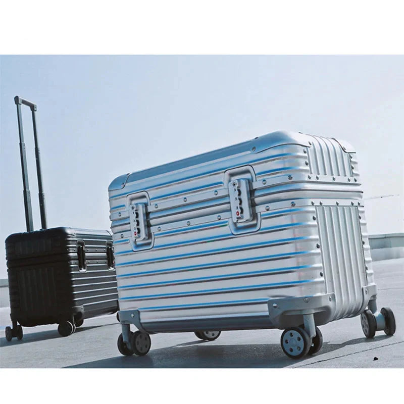 Aluminium-Magnesium Hard Shell Suitcase – Monaco