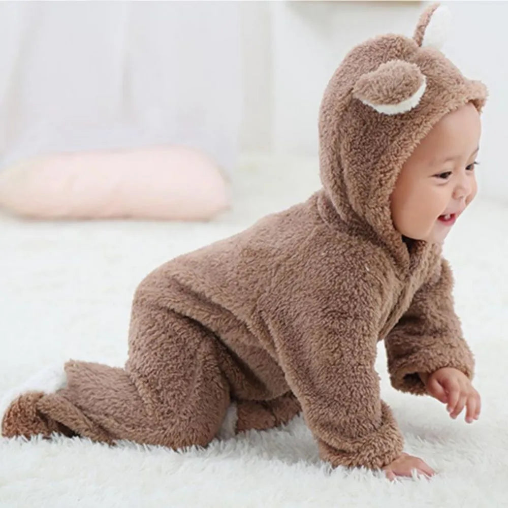 SnuggleTots – Warm Fleece Baby Bodysuits for Newborns