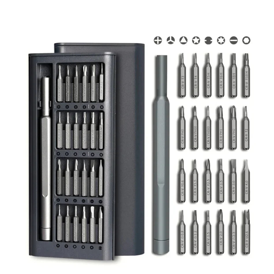 MasterGrip Elite Tool Set | Magnetic Screwdriver & Drill Combo for Quick and Easy Repairs