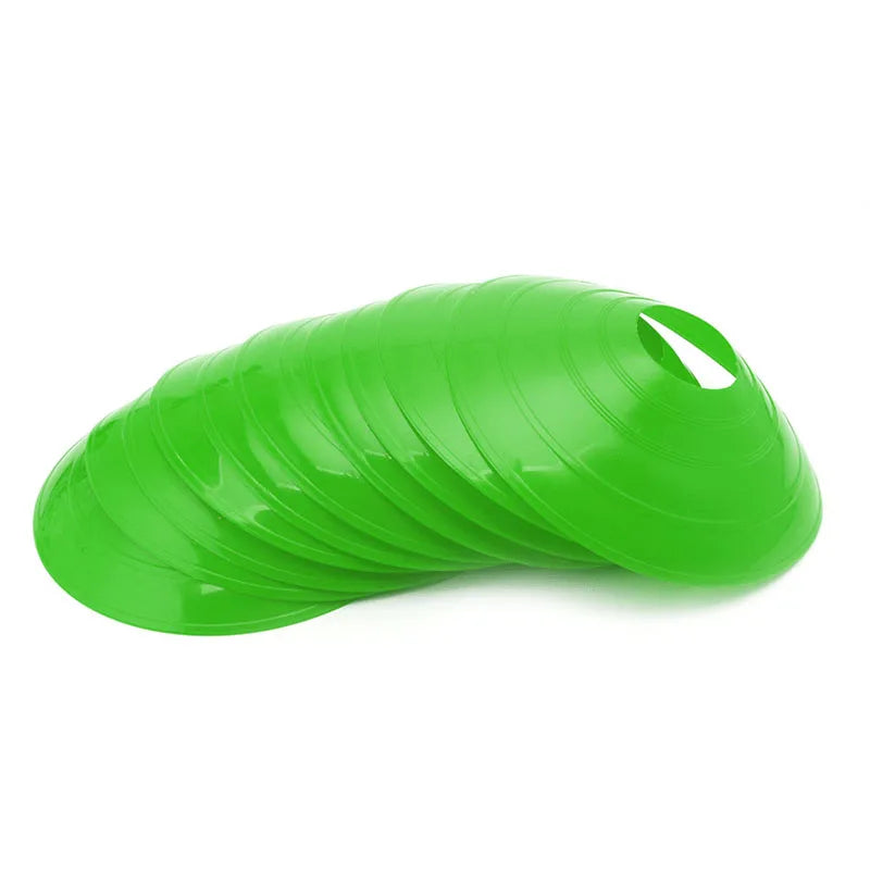 Set of 10 Sports Discs – Perfect for Training and Sports Markings