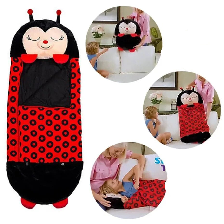 Foldable Children's Sleeping Bag in Animal Shape – Snoozi