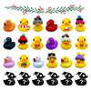 JoySpritz Christmas Duck Calendar | Festive Rubber Ducks with Unique Holiday Designs