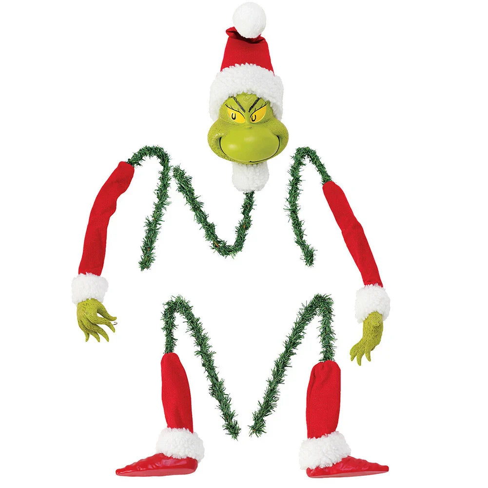 Grinch Christmas Decoration Figure - For Creative Festive Joy