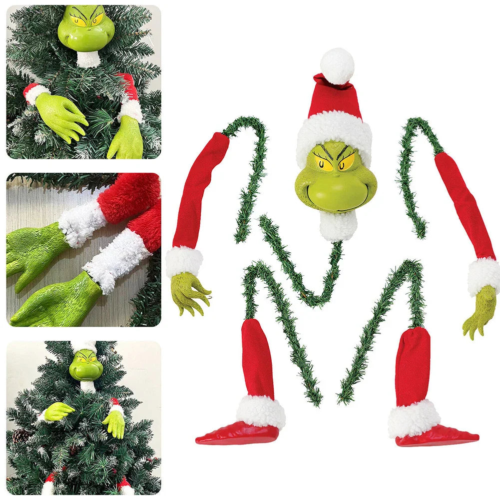 Grinch Christmas Decoration Figure - For Creative Festive Joy