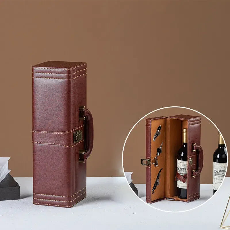 Luxury Wine Case - Stylish Storage for Wine and Accessories