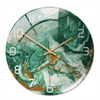 Stylish Wall Clock with Marble Effect – MarbleTime